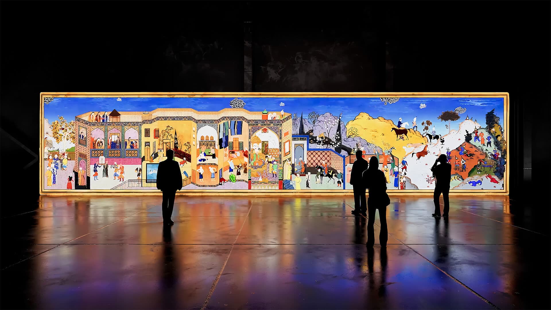 Digital tapestries: the vibrant AI-powered rug-work of Orkhan Mammadov